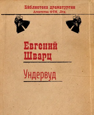 Евгений Шварц Ундервуд обложка книги