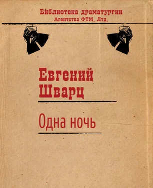 Евгений Шварц Одна ночь обложка книги