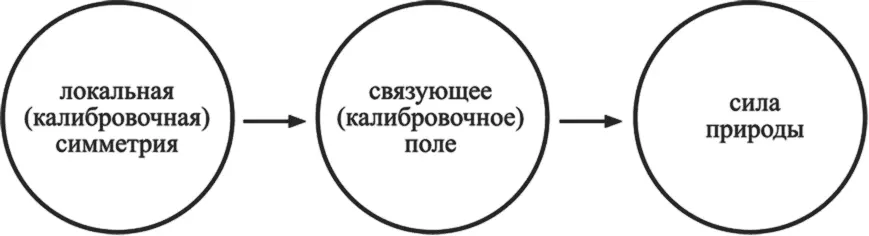 Происхождение сил природы локальная симметрия порождает связывающее поле - фото 15
