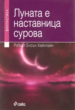 Робърт Хайнлайн Луната е наставница сурова обложка книги