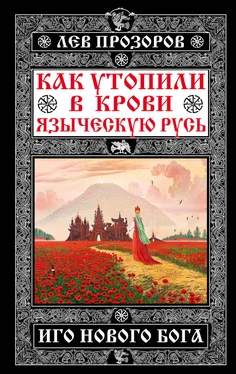 Лев Прозоров Как утопили в крови Языческую Русь. Иго нового Бога обложка книги