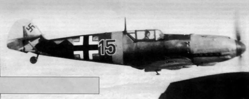 Bf109E77BErgGr 77В 15Ukrainian Front194201 Me109 из состава - фото 29