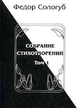 Федор Сологуб Том 1. Книги стихов обложка книги