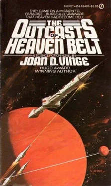Joan Vinge The Outcasts of Heaven Belt обложка книги
