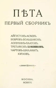 Константин Большаков Пета. Первый сборник обложка книги