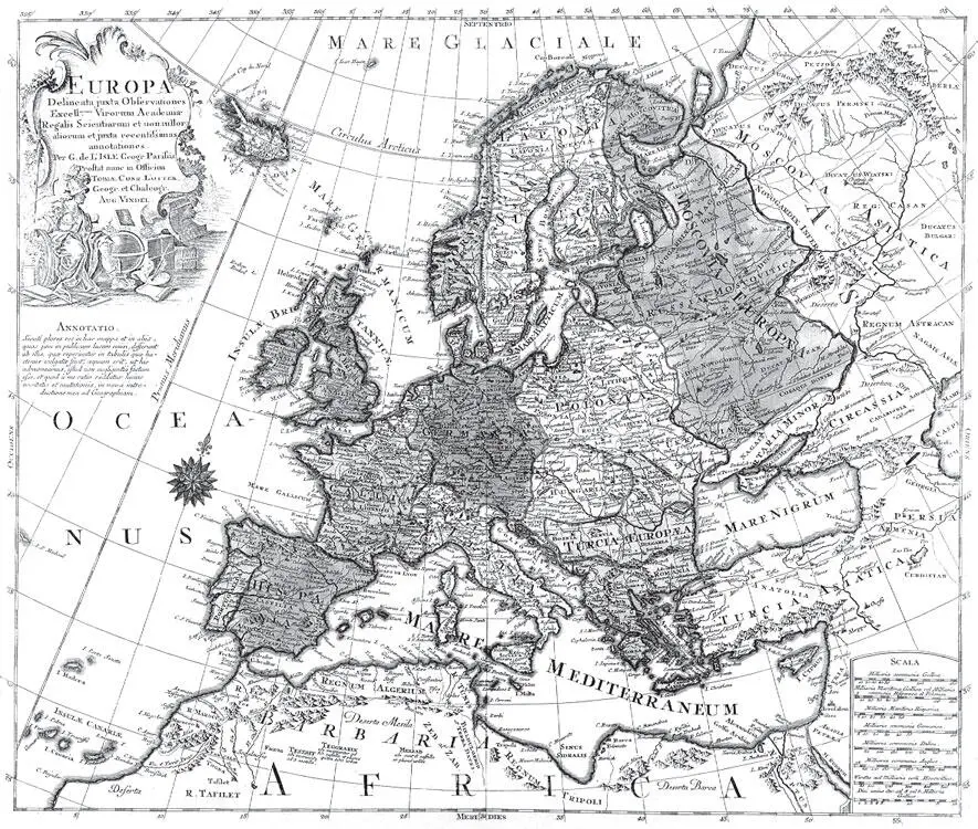 Европа в XVIII веке В некоторых периодах истории процесс деления так легок что - фото 2