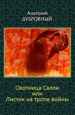 Анатолий Дубровный Охотница Салли или Листик на тропе войны обложка книги