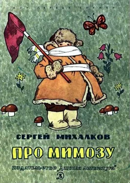 Сергей Михалков Про мимозу обложка книги