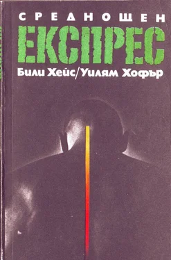 Били Хейс Среднощен експрес обложка книги