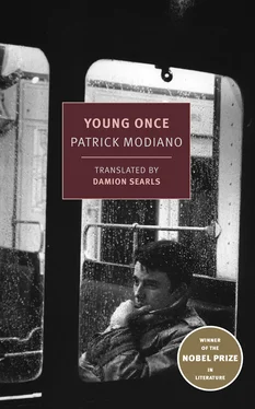 Patrick Modiano Young Once обложка книги