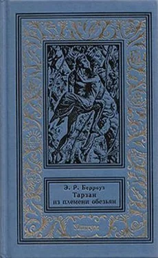 Эдгар Райс Берроуз Тарзан из племени обезьян обложка книги