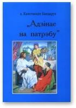 Канстанцін Бандарук Адзінае на патрэбу обложка книги