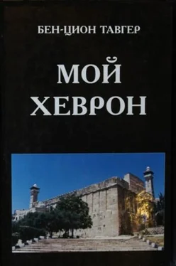 Бен-Цион Тавгер Мой Хеврон обложка книги