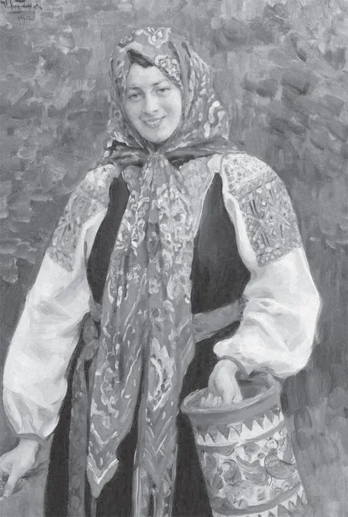 И Куликов Девушка с туесом 1912 Красота на службе у истины Может ли - фото 53