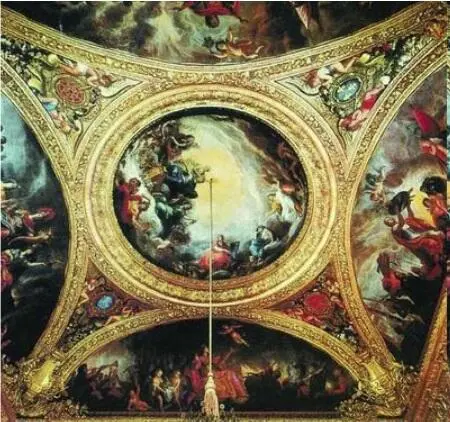 Рис 46 Шарль Лебрен Росписи свода Зала Мира Королевского дворца в Версале - фото 46
