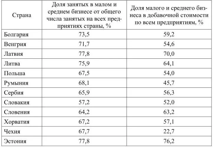 Рисунок 4 Распределение малых и средних предприятий России по видам - фото 5
