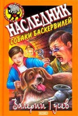 Валерий Гусев Наследник собаки Баскервилей обложка книги