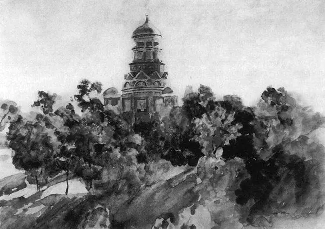 Церковь в селе Дьякове 1910е гг Худ Василий Суриков Только быстро - фото 2
