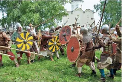 Ближний бой Исторический фестиваль Былинный берег2012 Кимры Автор - фото 157
