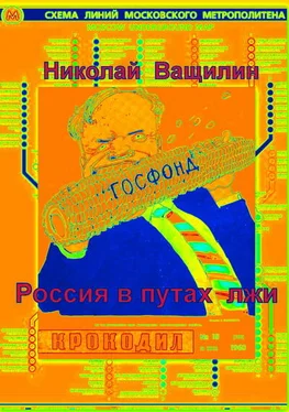 Николай Ващилин Россия в путах лжи обложка книги