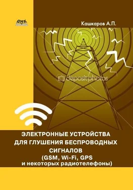 Андрей Кашкаров Электронные устройства для глушения беспроводных сигналов (GSM, Wi-Fi, GPS и некоторых радиотелефонов)