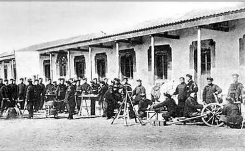 Военный оркестр ок 1900 г Казармы цинских войск до 1911 г - фото 14
