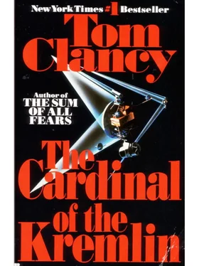 Tom Clancy The Cardinal of the Kremlin обложка книги