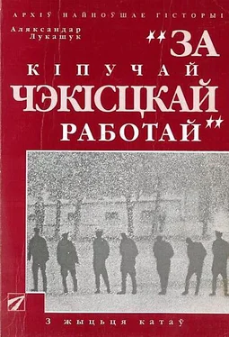 Аляксандар Лукашук За кiпучай чэкiсцкай работай обложка книги