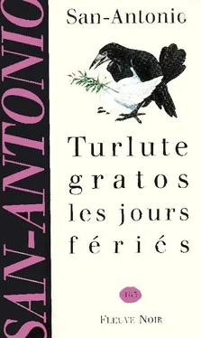 Frédéric Dard Turlute gratos les jours fériés обложка книги