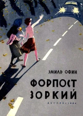 Эмиль Офин Форпост «Зоркий» обложка книги