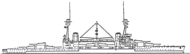 Наружный вид в 1914г Наружный вид и вид сверху в 1915 г - фото 14