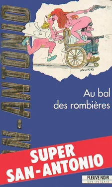 Frédéric Dard Au bal des rombières обложка книги