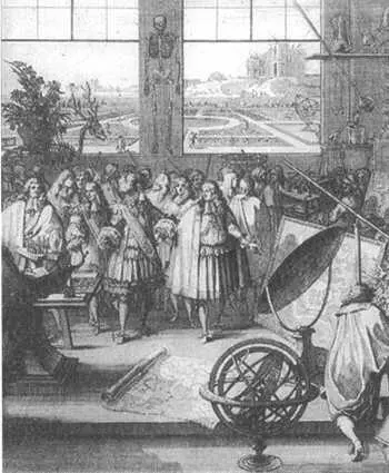 Людовик XIV во время визита в Академию наук в 1671 году через пять лет после - фото 4
