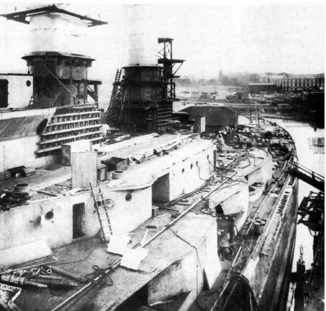 Баерн на достройке 1915 г Баден на достройке 1916 г - фото 69