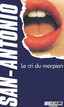 Frédéric Dard Le cri du morpion обложка книги