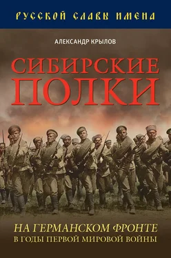 Александр Крылов Сибирские полки на германском фронте в годы Первой Мировой войны обложка книги