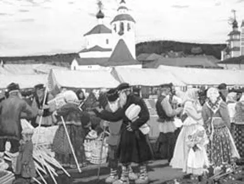 Ярмарка Худ Борис Кустодиев 1906 г Известный русский просветитель Н - фото 55
