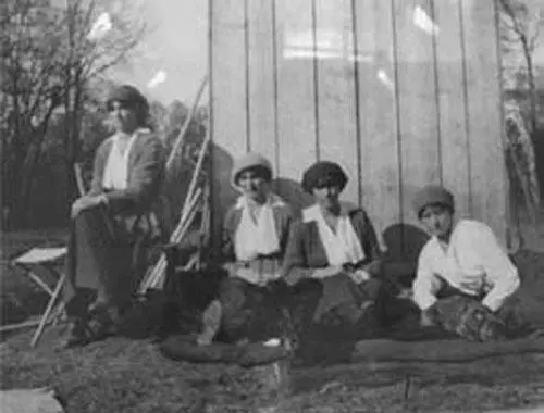 Великие княжны Мария Ольга Татьяна и Анастасия в Царском Селе май 1917 г - фото 78