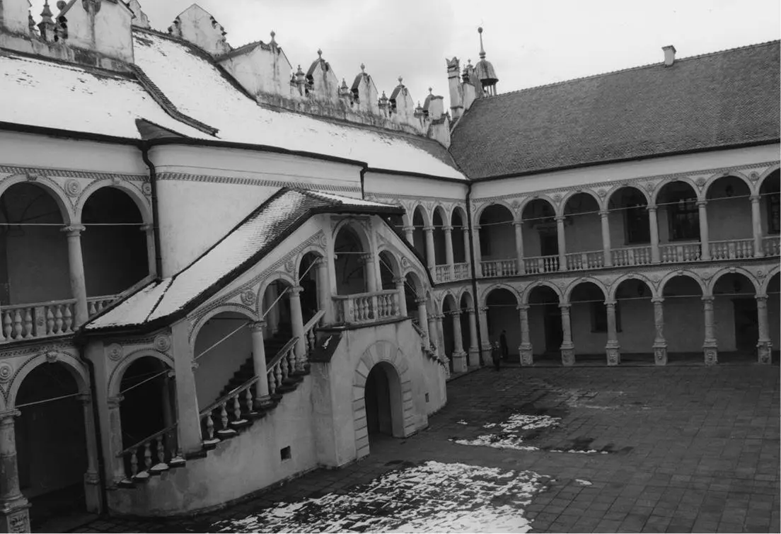 Замок в Баранове внутренний двор Как высокий уровень производительности - фото 9