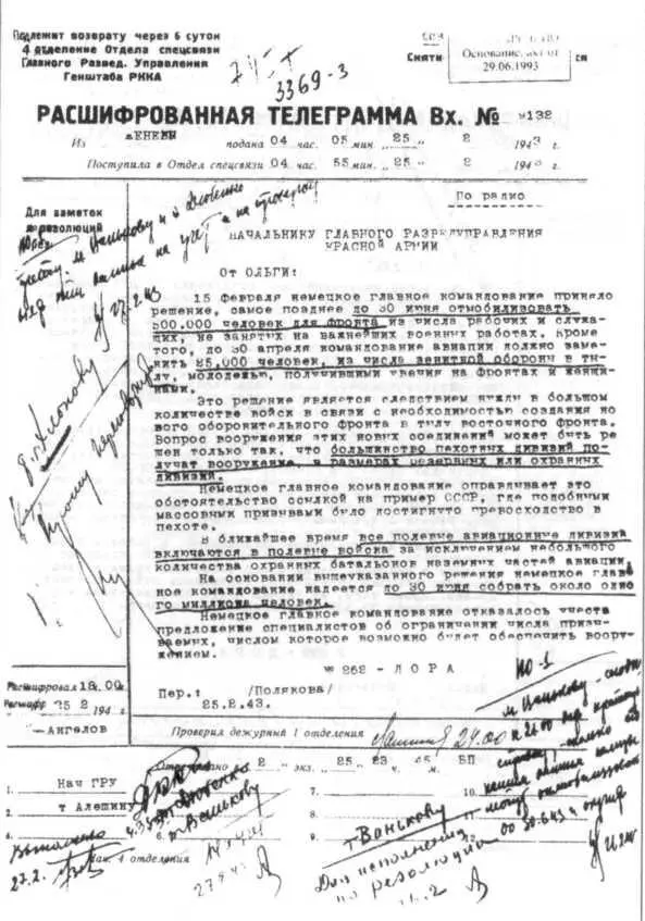 Без права на ошибку Книга о военной разведке 1943 год - фото 62