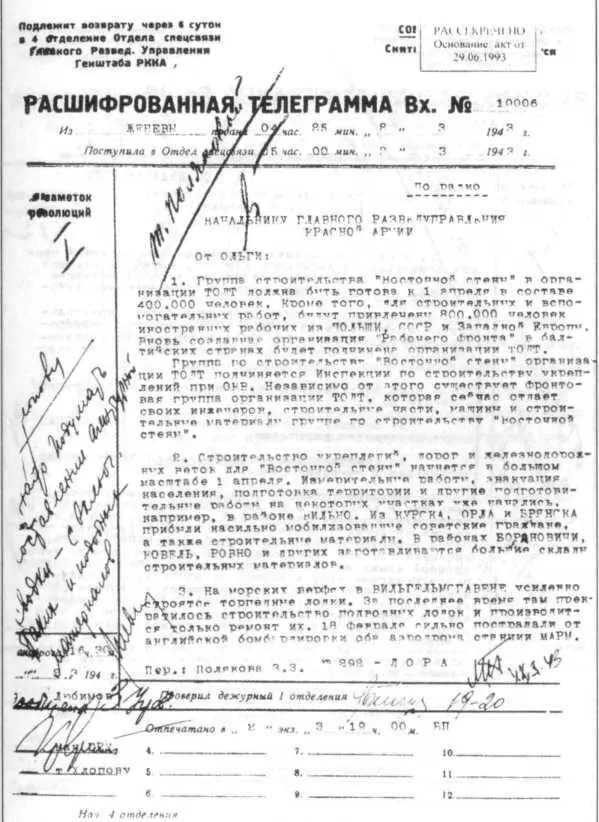 Без права на ошибку Книга о военной разведке 1943 год - фото 65