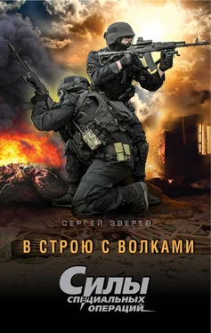 Сергей Зверев В строю с волками обложка книги