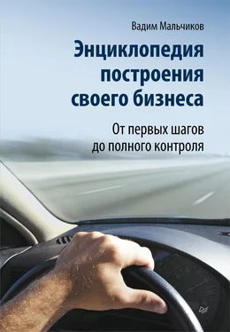 Вадим Мальчиков Энциклопедия построения своего бизнеса. От первых шагов до полного контроля. Том 1 обложка книги