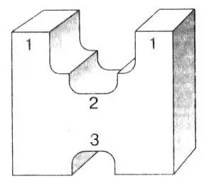 Рис 5 Строение фермента 1 субстратный центр 2 активный центр 3 - фото 5