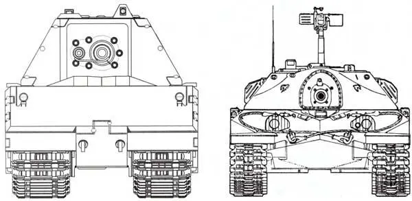 Сравнительные размеры танков Maus и ИС7 Реальной альтернативой Маусу - фото 119