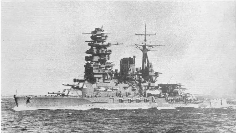Линейные корабли типа Нагато 19111945 гг - фото 116