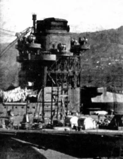 Линкор Исе во время модернизации Середина 1930х гг Изменение состава - фото 47