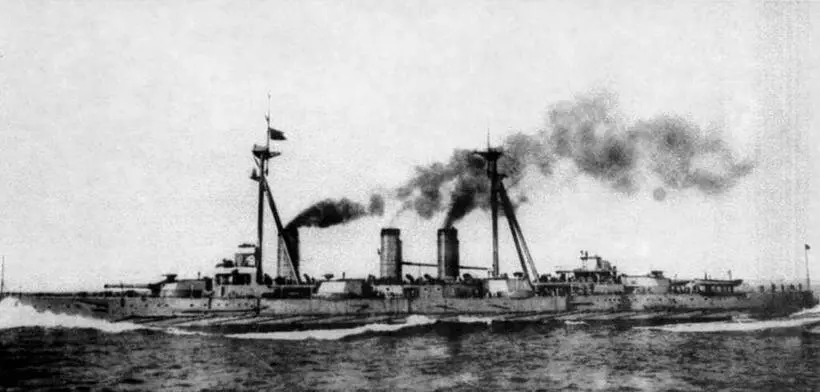 Линейный корабль Кавачи Линейный корабль Сетсу Заложен 18 января 1909 г - фото 74