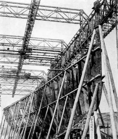На Ямаширо во время запуска самолета 1920 г - фото 89