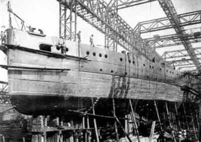 На Ямаширо во время запуска самолета 1920 г Линейный кора - фото 90